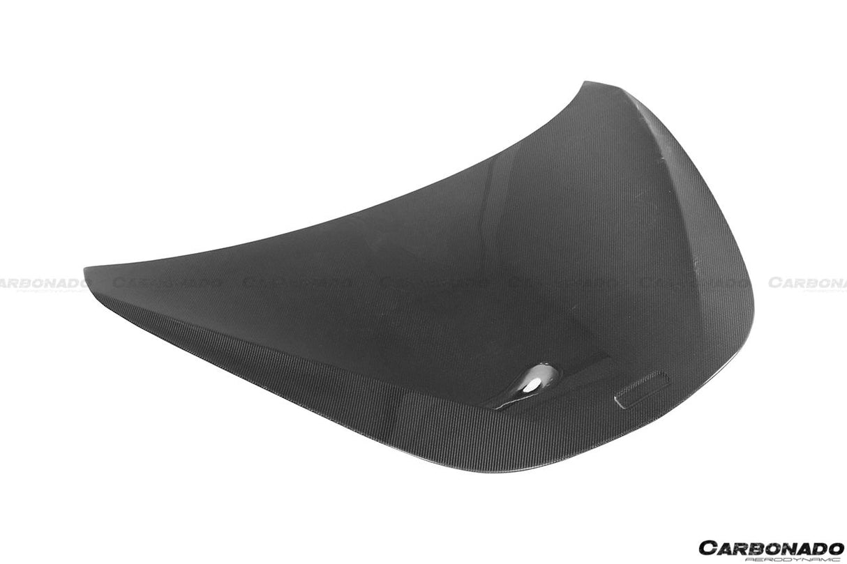 2018-2021 McLaren P1 Style Carbon Fiber Hood Carbonado (OE) Fits:  540C,  570S,  600LT. 570gt