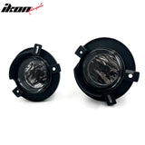2002-2005 Ford Explorer Front Fog Lights Assembly Black Housing Clear Lens Pair