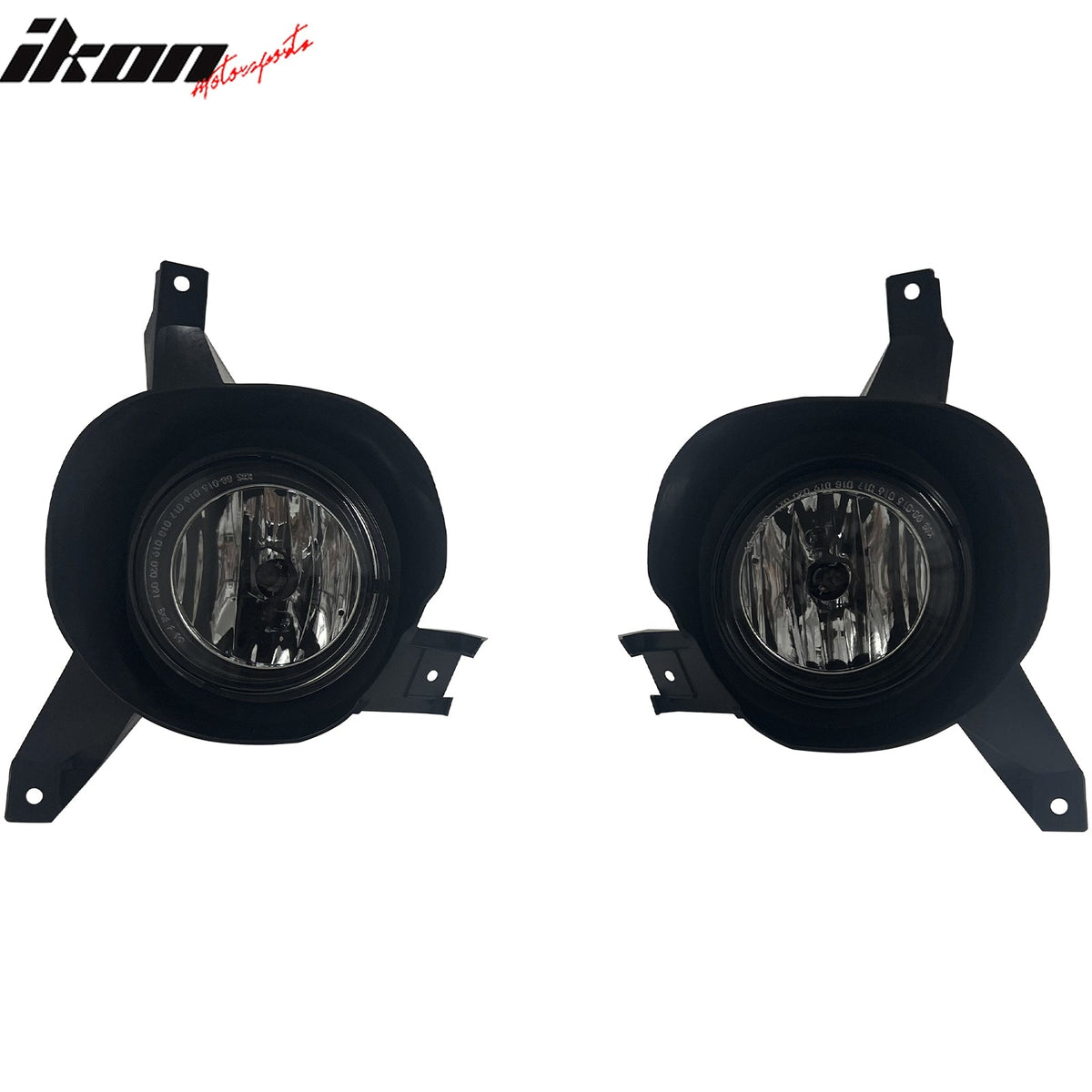 2001-2003 Ford Explorer Sport & 2001-2005 Explorer Sport Trac Front Bumper Driving Fog Lights Lamps Assembly Replacement W/Wiring Harness Clear Lens