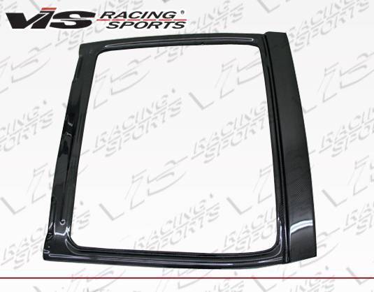 1988-1991 Honda CRX Hatchback OEM Style Carbon Fiber Black Hatch
