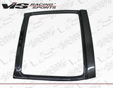 1988-1991 Honda CRX Hatchback OEM Style Carbon Fiber Black Hatch