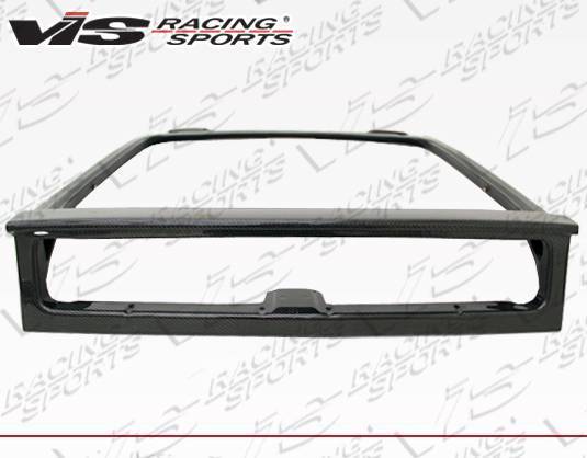 1988-1991 Honda CRX Hatchback OEM Style Carbon Fiber Black Hatch