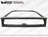 1988-1991 Honda CRX Hatchback OEM Style Carbon Fiber Black Hatch