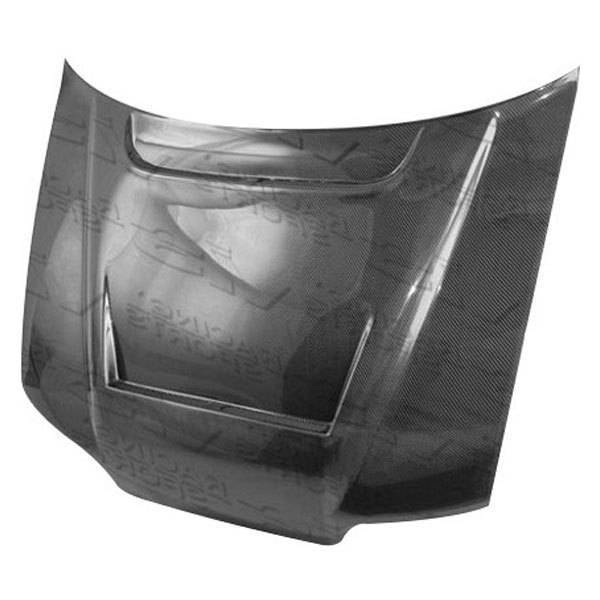 1988-1991 Honda Civic JDM Hatchback JS Style Carbon Fiber Black Hood