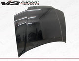 1988-1991 Honda Civic JDM Hatchback SIR Style Carbon Fiber Black Hood