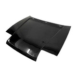 1988-1991 Honda Prelude 2 doors OEM Style Carbon Fiber Black Hood