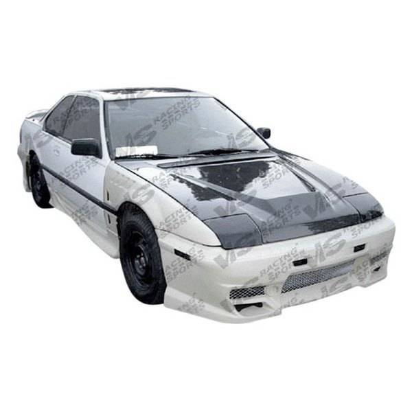 1988-1991 Honda Prelude 2 doors INVADER Style Carbon Fiber Black Hood