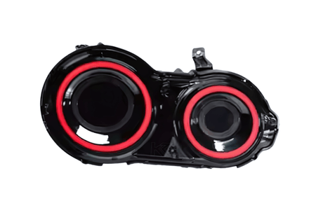 Nissan R35 GTR Red Valenti Style LED Tail Lights (2009 - 2017) - K2 Industries