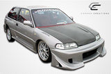1988-1991 Honda Civic HB CR-X Carbon Creations OEM Look Hood - 1 Piece