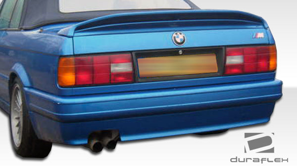 1984-1987 BMW 3 Series E30 2DR 4DR Duraflex M-Tech Rear Bumper Cover - 1 Piece