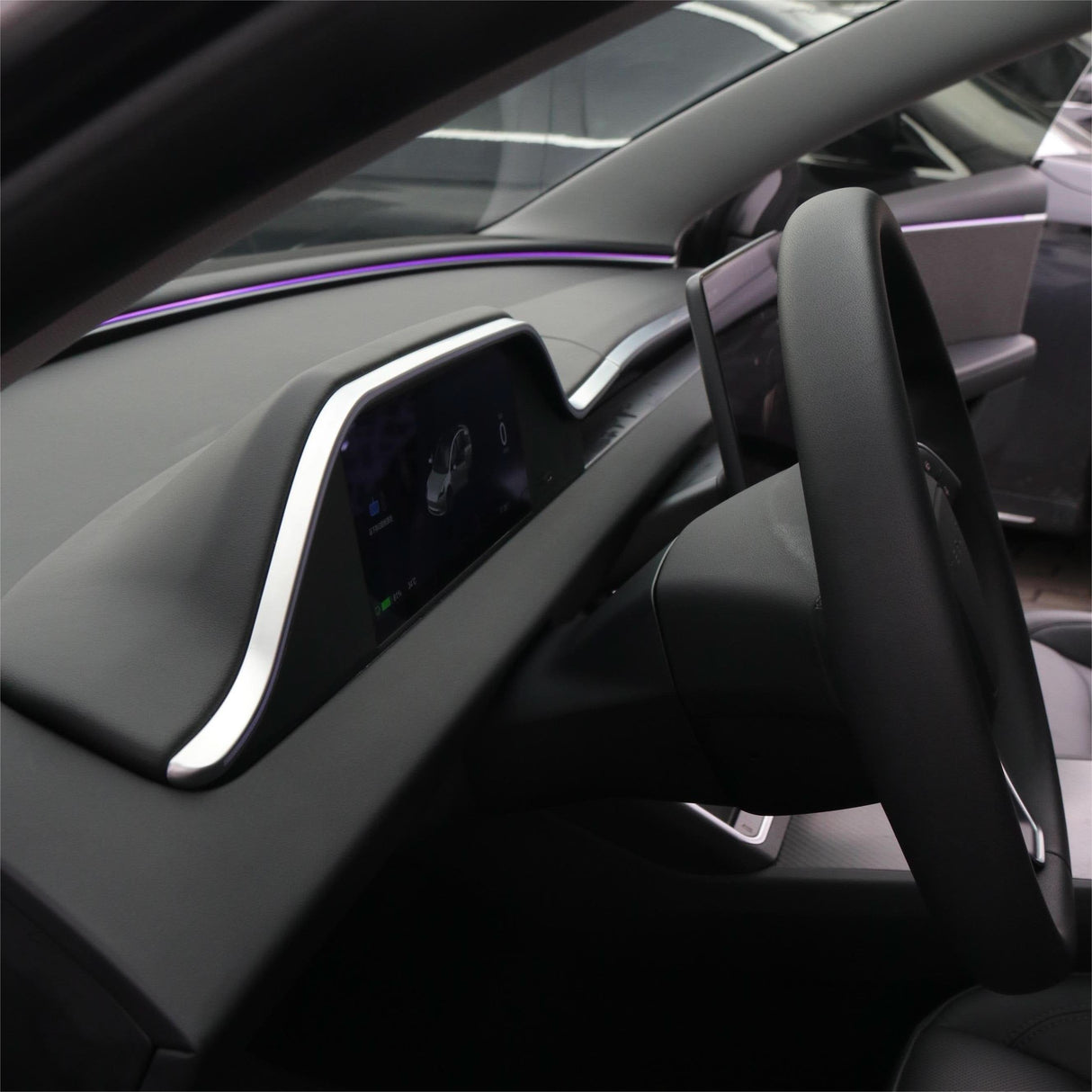 TESERY 8.9'' Dashboard Display with Ambient Lighting for Model 3 Highland / Model Y Juniper