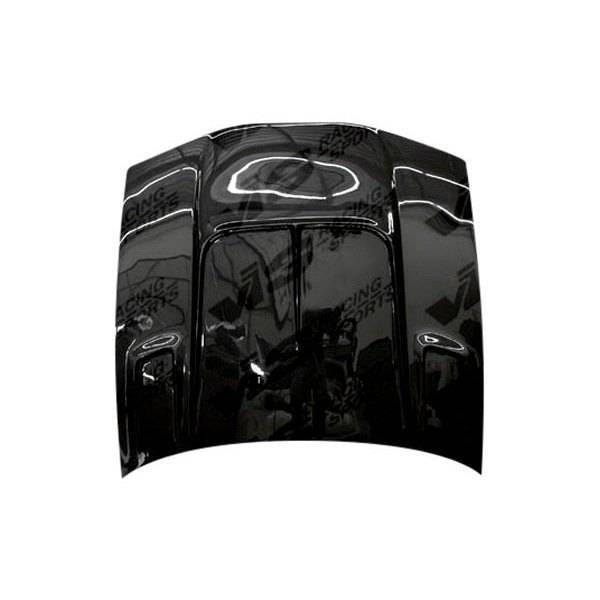 1989-1994 Nissan 240SX Hatchback 2 doors Drift 2 Style Carbon Fiber Black Hood