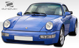 1989-1994 Porsche 964 Duraflex Turbo Look Front Bumper Cover - 1 Piece