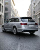 2012–2018 Audi A6 C7 Avant A Style Rear Roof Spoiler Extension – Carbon Fiber