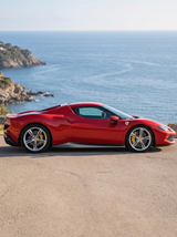 2021+ Ferrari 296 GTB OEM Style Side Skirts - Dry Carbon Fiber