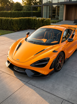 McLaren 720S Dry Carbon Fiber Front Lip Splitter Bolt-On Body Kit