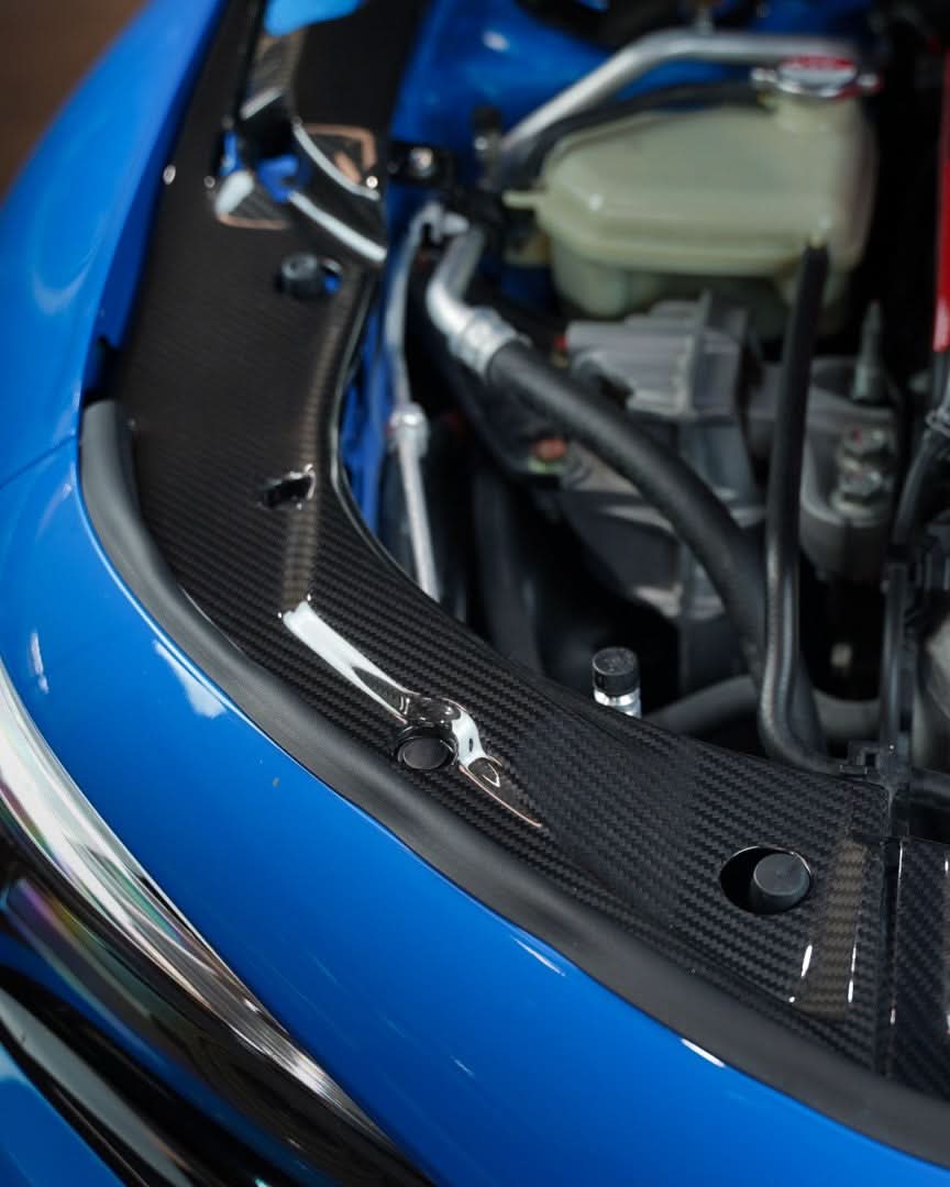 Carbon Fiber Honda FL5 Civic Type R Carbon Fiber Radiator Cooling Plates 2023 - Current