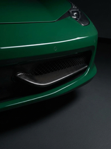 2010-2015 Ferrari 458 Italia Spider Front Grille Trim Cover - Dry Carbon Fiber