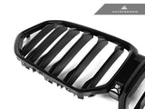 AutoTecknic Painted Glazing Black Front Grille - BMW G06 X6 LCI