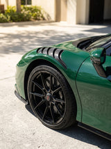 2019+ Ferrari SF90 Stradale Polished Fenders - Dry Carbon Fiber