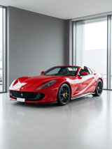 2017 - 2020 Ferrari 812 Superfast GTS Side Skirts - Dry Carbon Fiber