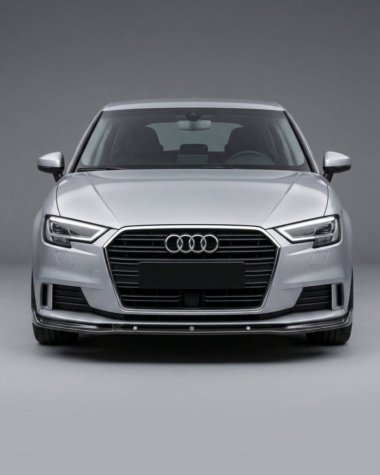 2014–2015 Audi A3 S-Line 8V Hatchback Front Lip Splitter – Carbon Fiber