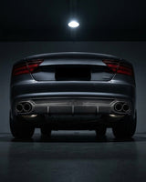 2013–2016 Audi A7 S-Line C7 Sportback Rear Bumper Diffuser – Carbon Fiber