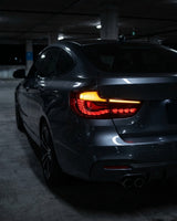 BMW 3-Series F34 Gran Turismo (GT) Red /or/ Smoke GTS OLED Style Tail Lights 2012-2016