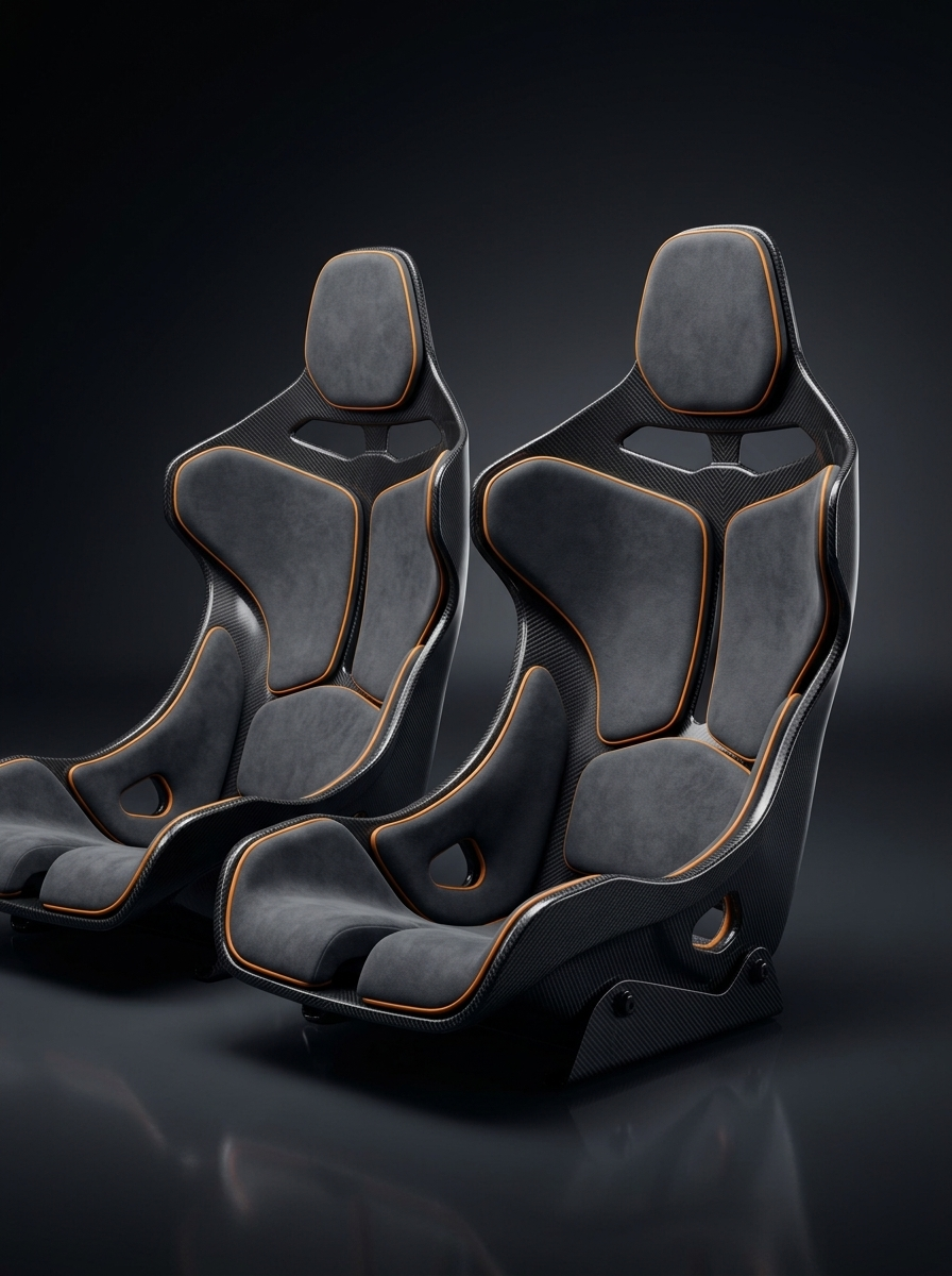 McLaren Carbon Fiber Sport Bucket Seats 540C 570S 600LT 650S 675LT 720S MP4-12C