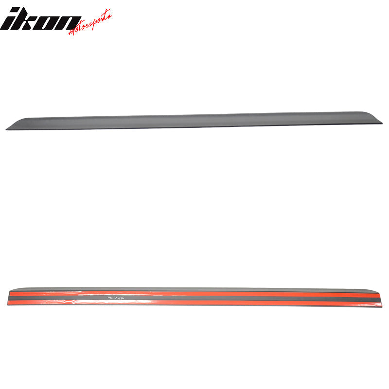 2006-2011 BMW E90 3-Series BRS Style Unpainted Black Roof Spoiler PUF