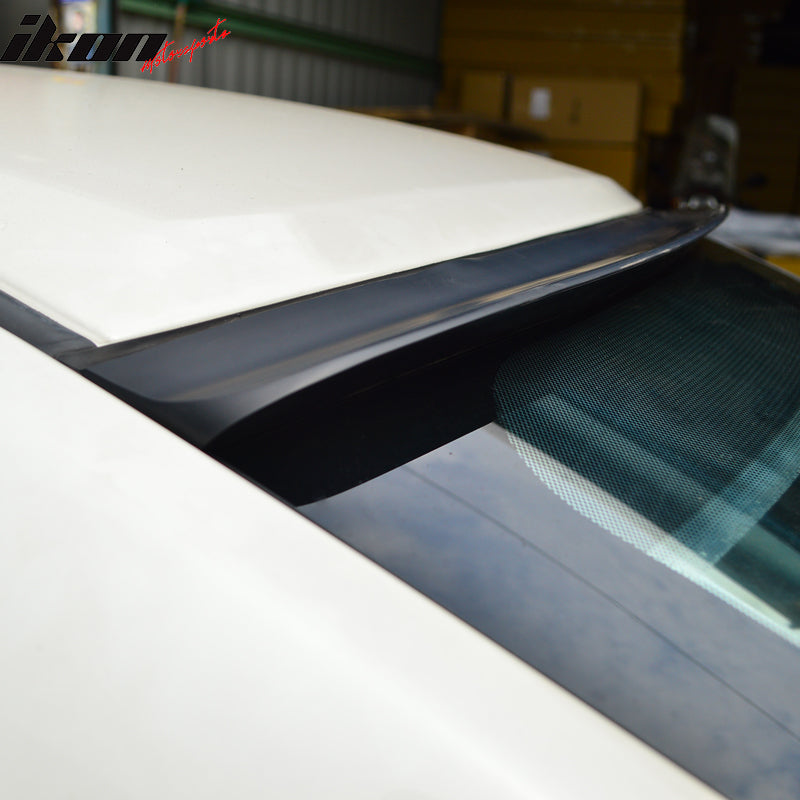 Fits 06-10 Dodge Charger Sedan UnBlack Roof Spoiler - PUF