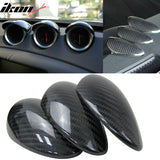 2009-2020 Nissan 370Z Front Center Dush Gauge Cover Pod Carbon Fiber
