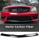2012-2014 Benz W204 C-Class C63 AMG Sedan Front Lip Carbon Fiber
