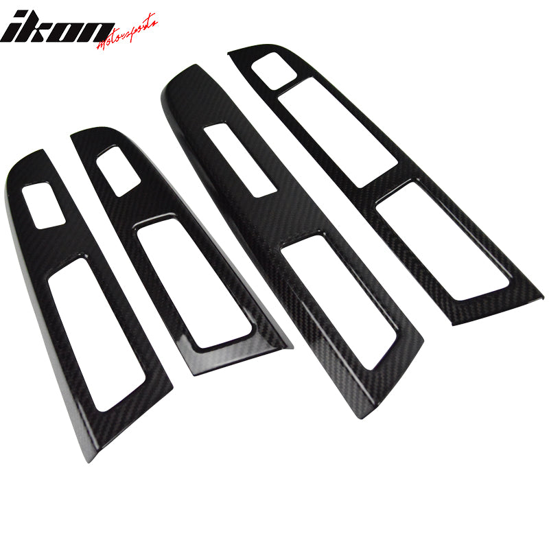2015-2021 Subaru WRX STI Window Switch Panel Cover Trim Carbon Fiber