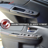 2015-2021 Subaru WRX STI Window Switch Panel Cover Trim Carbon Fiber