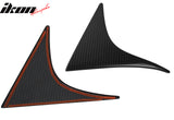 2012-2016 Mazda CX-5 Carbon Fiber CF Rear Spoiler Triangle Trim Cover
