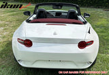 2016-2025 Mazda MX-5 Miata Carbon Fiber CF Car Rear Trunk Garnish Trim