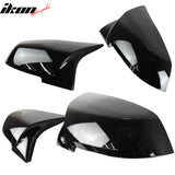 Fits BMW E84 F20 F22 F32 F33 Pair M4 Glossy Black Mirror Covers
