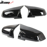Fits BMW E84 F20 F22 F32 F33 Pair M4 Glossy Black Mirror Covers
