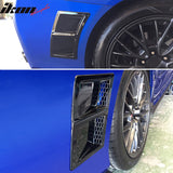 2015-2021 Subaru WRX & STI Unpainted Rear Bumper Side Fender Vent ABS
