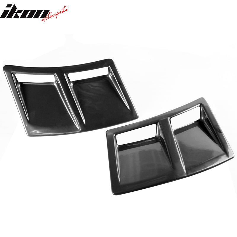 2015-2021 Subaru WRX & STI Unpainted Rear Bumper Side Fender Vent ABS