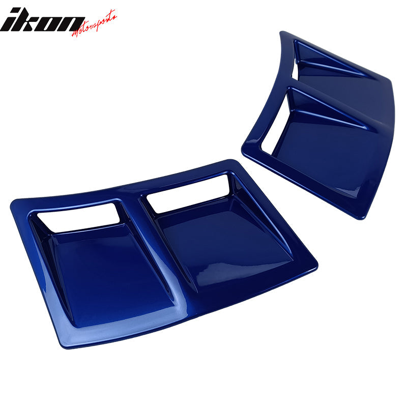 2015-2021 Subaru WRX STI Style Painted #K7X Rear Side Fender Vent ABS