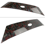 2018-2020 Ford Focus Hatchback Hood Cover Decor Scoop - Red Forged CF