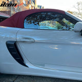2013-2016 Porsche Boxster Cayman 981 Side Air Vent Scoop Cover ABS 2PC