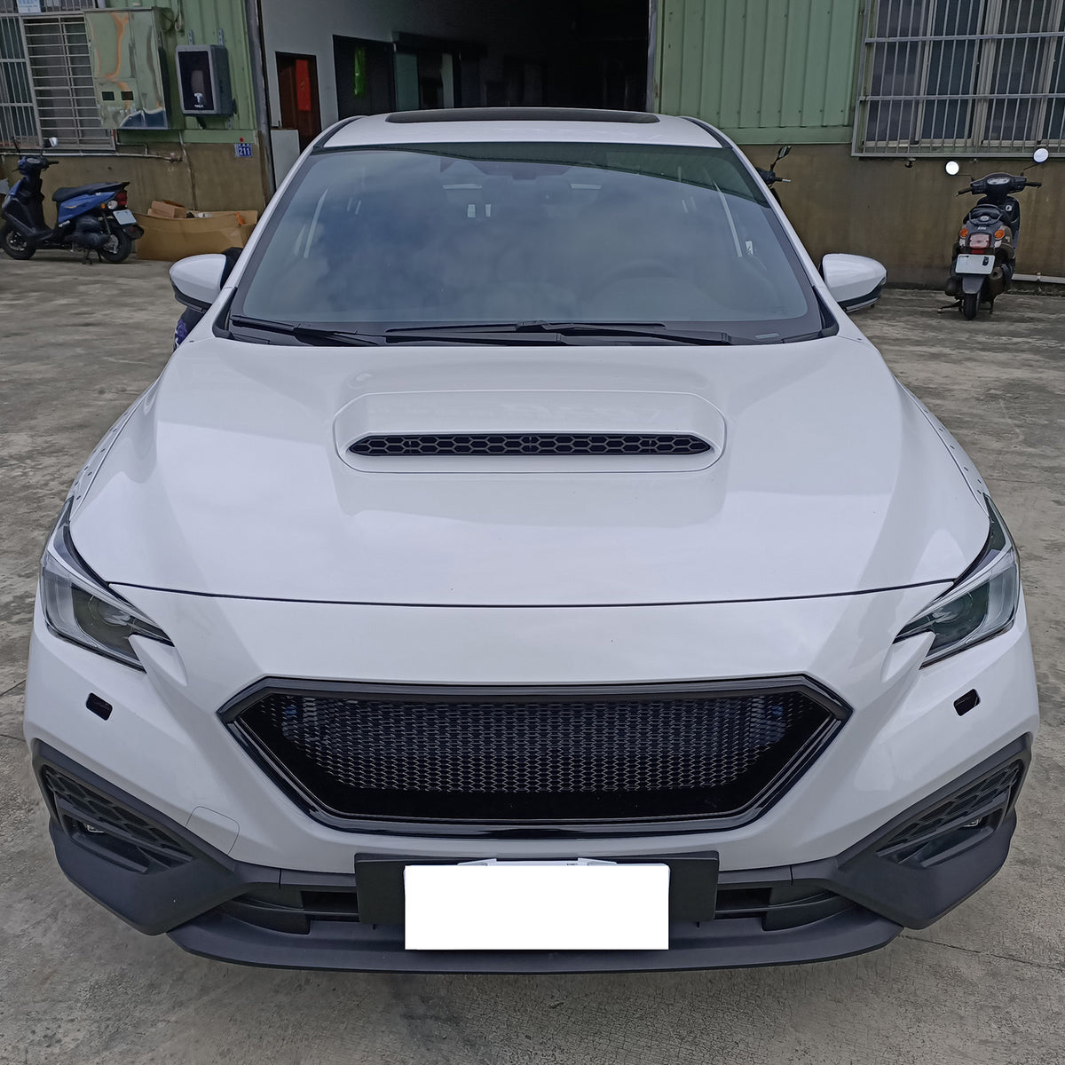 Hood Scoop Grille Insert for Subaru WRX VB 2022-2026 DTO Style Matte Black