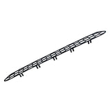 Hood Scoop Grille Insert for Subaru WRX VB 2022-2026 DTO Style Matte Black