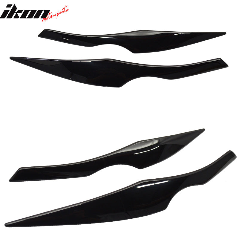 2006-2011 BMW E90 3 Series Sedan Front Eyelid Eyebrow ABS