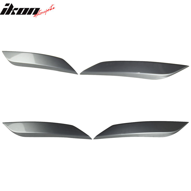 2003-2008 Nissan 350Z 2Dr Headlight Eyelids Eyebrows Cover ABS