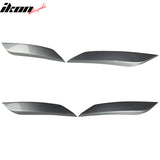 2003-2008 Nissan 350Z 2Dr Headlight Eyelids Eyebrows Cover ABS