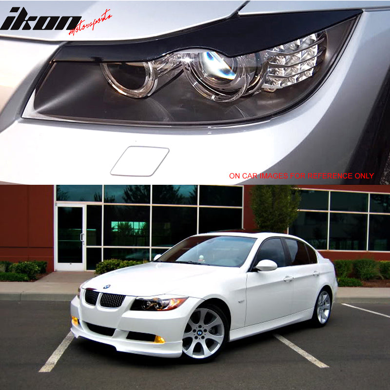 2006-2011 BMW E90 3 Series Sedan Front Eyelid Eyebrow ABS